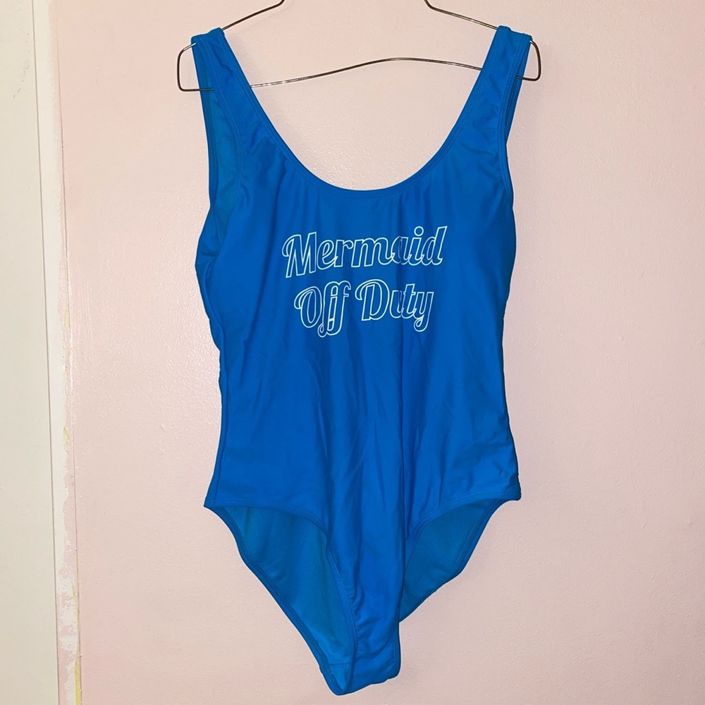 Blue Swimsuit